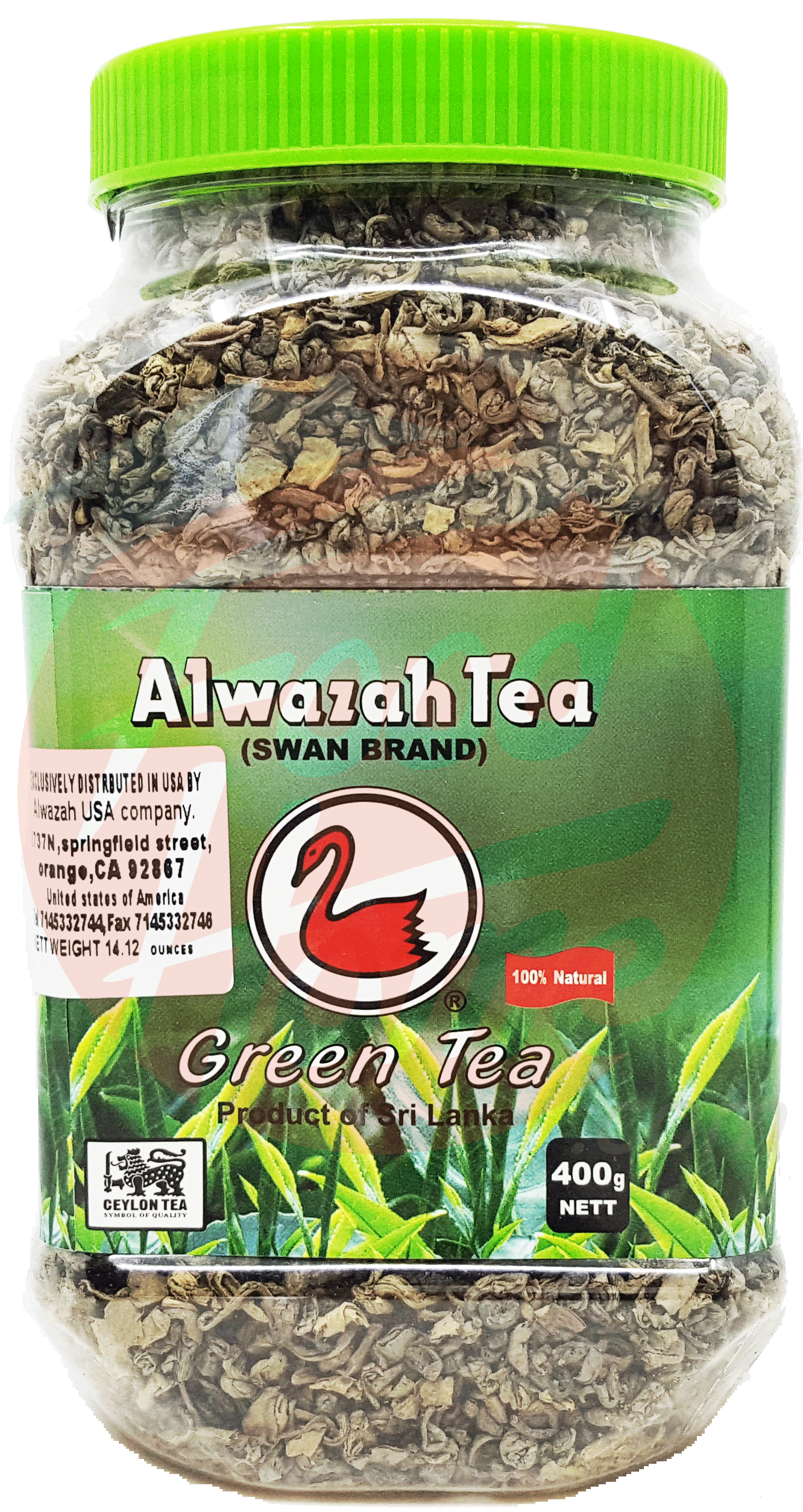 Alwazah Swan Brand loose green tea Full-Size Picture